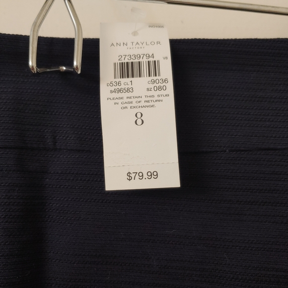 NWT Ann Taylor Side Button A-Line Skirt - Picture 4 of 4